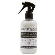 Greenway’s Trench Coat Resin Coating, hydrophobic paint, plastic and glass shield, quick flash, custom scented, 8 ounces.