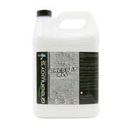 Greenway’s Dress It All, car interior dressing safe for vinyl, rubber, plastic, semi-gloss finish, custom scented, 1 gallon.