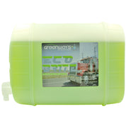 Greenway’s Eco Brite, concentrated, acid-free, eco-friendly, maintenance aluminum wheel cleaner and degreaser, 5 gallons.