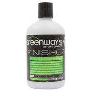 Greenway’s Finisher, mild abrasive polish and leveler, light swirl mark remover, clumping, dusting, and silicone, 16 ounces.