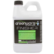 Greenway’s Finisher, mild abrasive polish and leveler, light swirl mark remover, clumping, dusting, and silicone, 64 ounces.