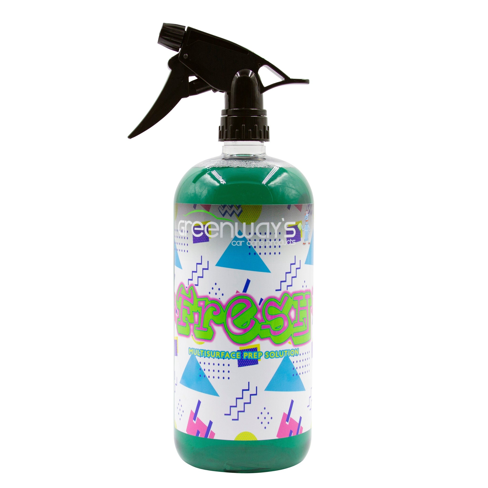 Greenway’s Fresh, car paint preparation, multi-surface cleaning solution, buffing pad cleaner, custom scented, 32 ounces.