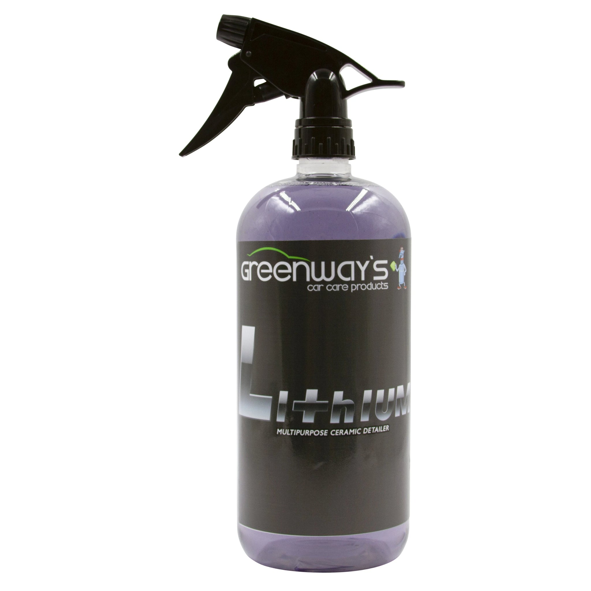 Greenway’s Lithium, graphene ceramic coating car sealant spray, extends current coating for enhanced protection, 32 ounces.
