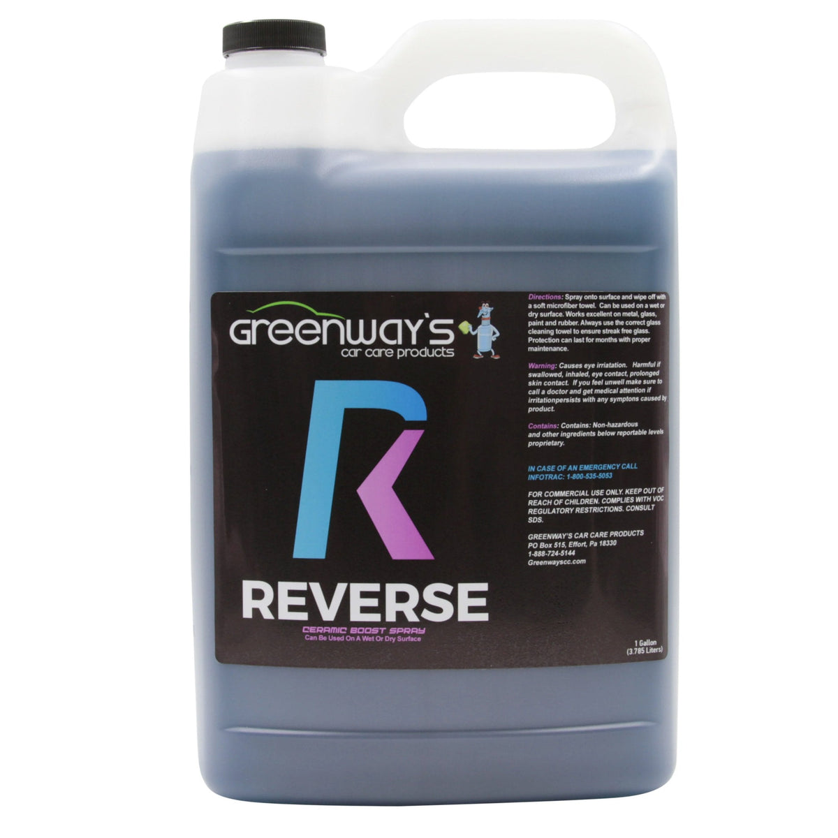 Reverse Ceramic Coating Maintenance Spray Greenway's Car Care Products