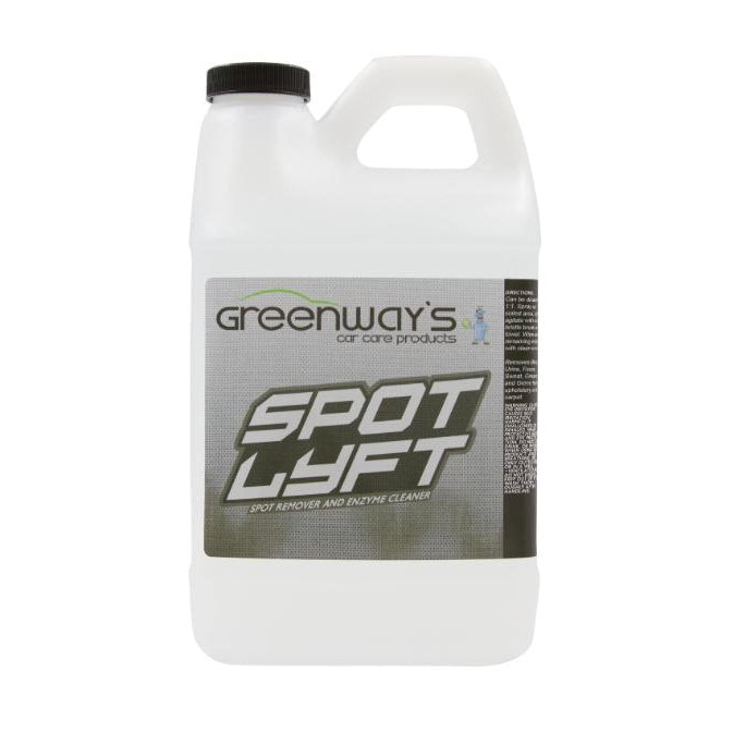 Greenway's Spot Lyft, instant stain remover, stand-alone cleaner or pre-treatment, clear formula, gentle, 64 ounces.