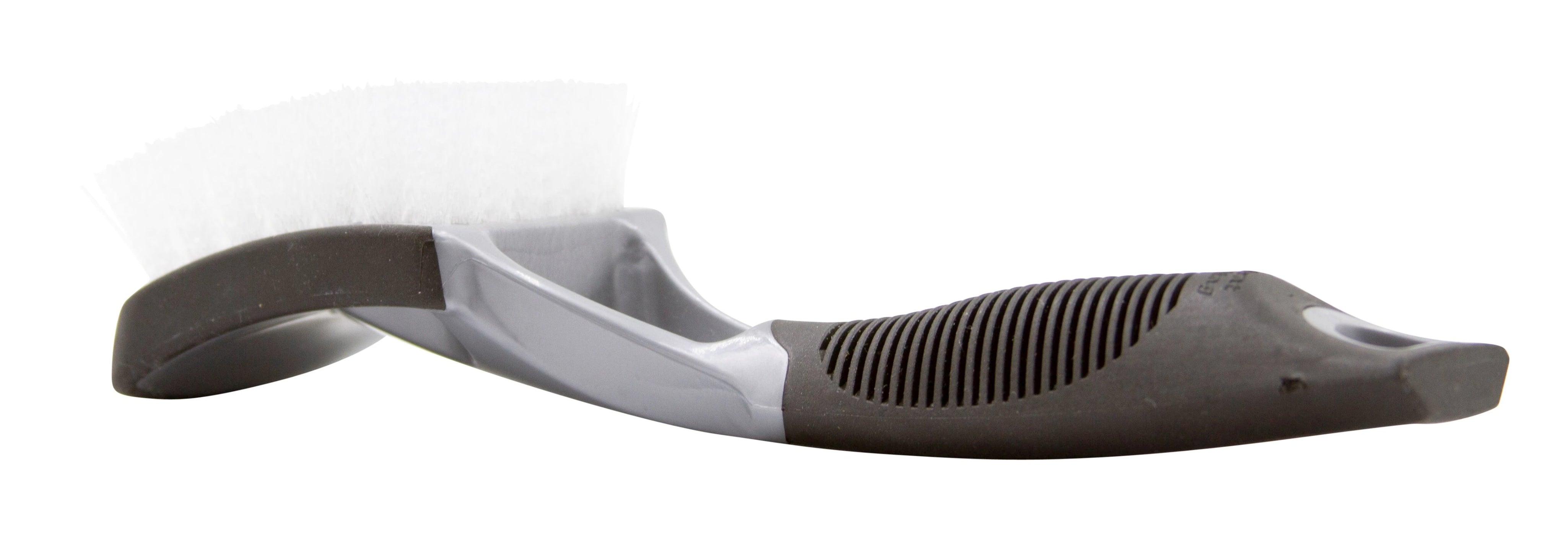 Low-Profile Tire, Wheel Well and Whitewall Cleaning Brush