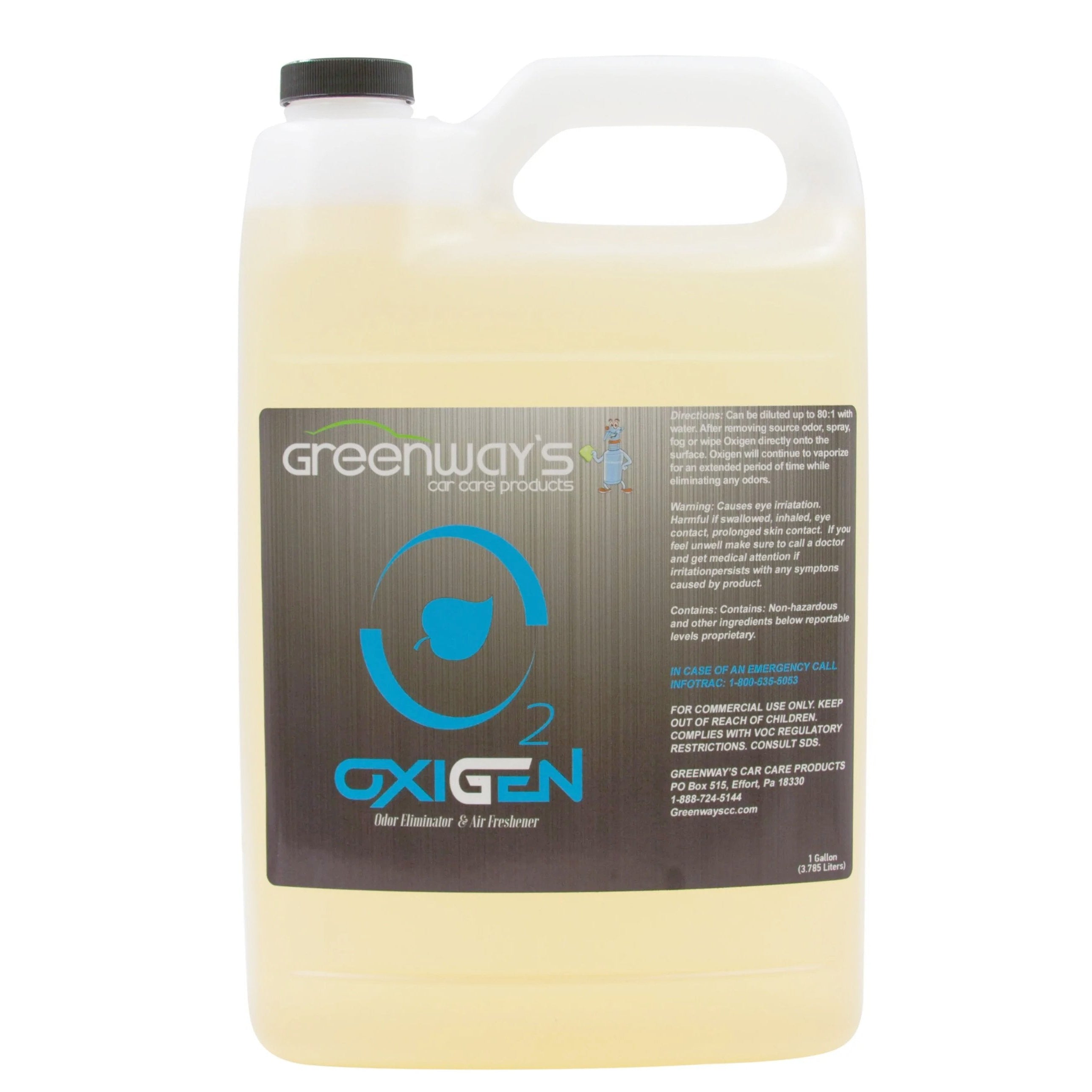 Oxigen- Pro Grade Odor Eliminator Air Freshner Concentrate