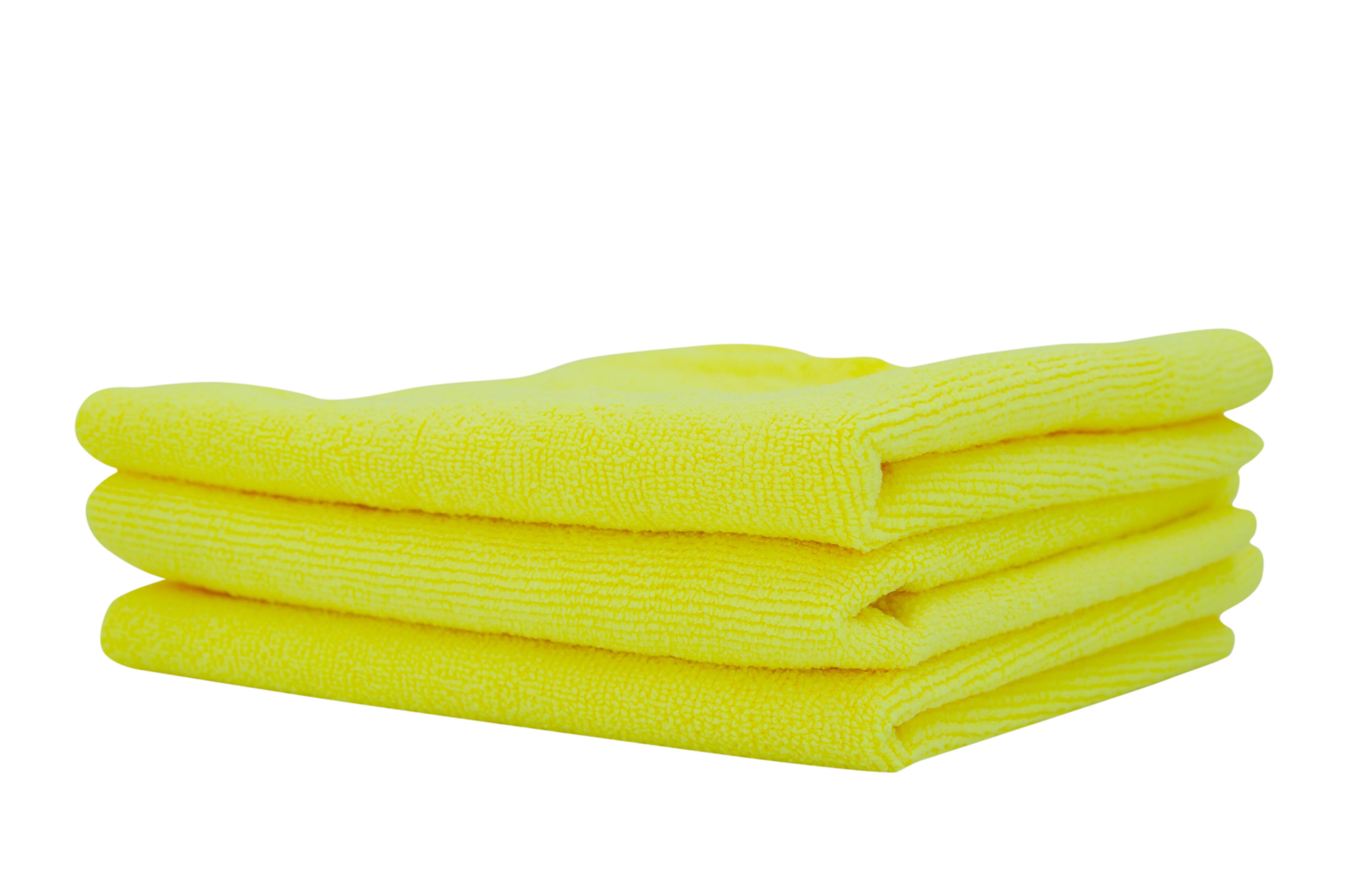 Edgeless 380 GSM dual-pile microfiber towel