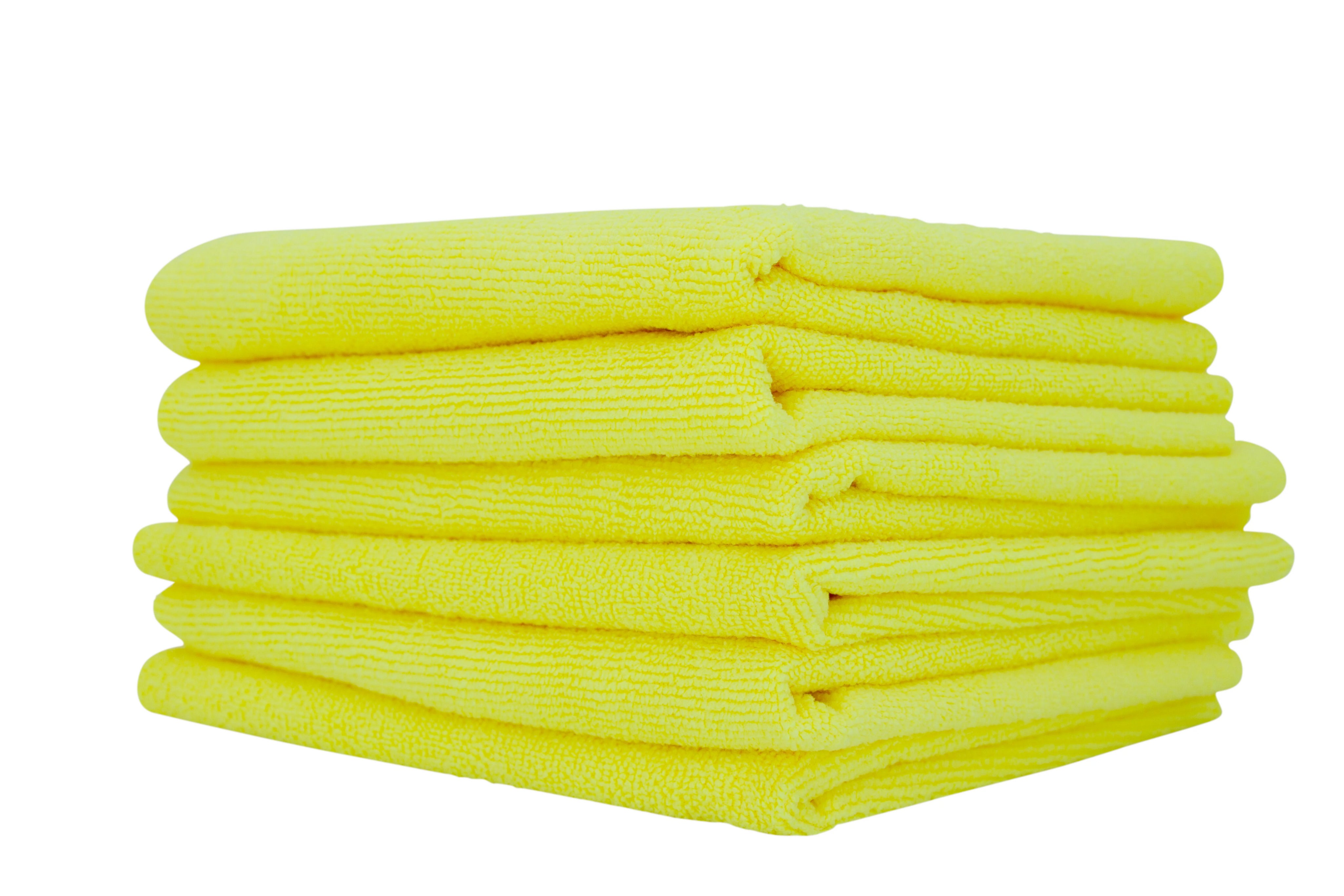 Edgeless 380 GSM dual-pile microfiber towel