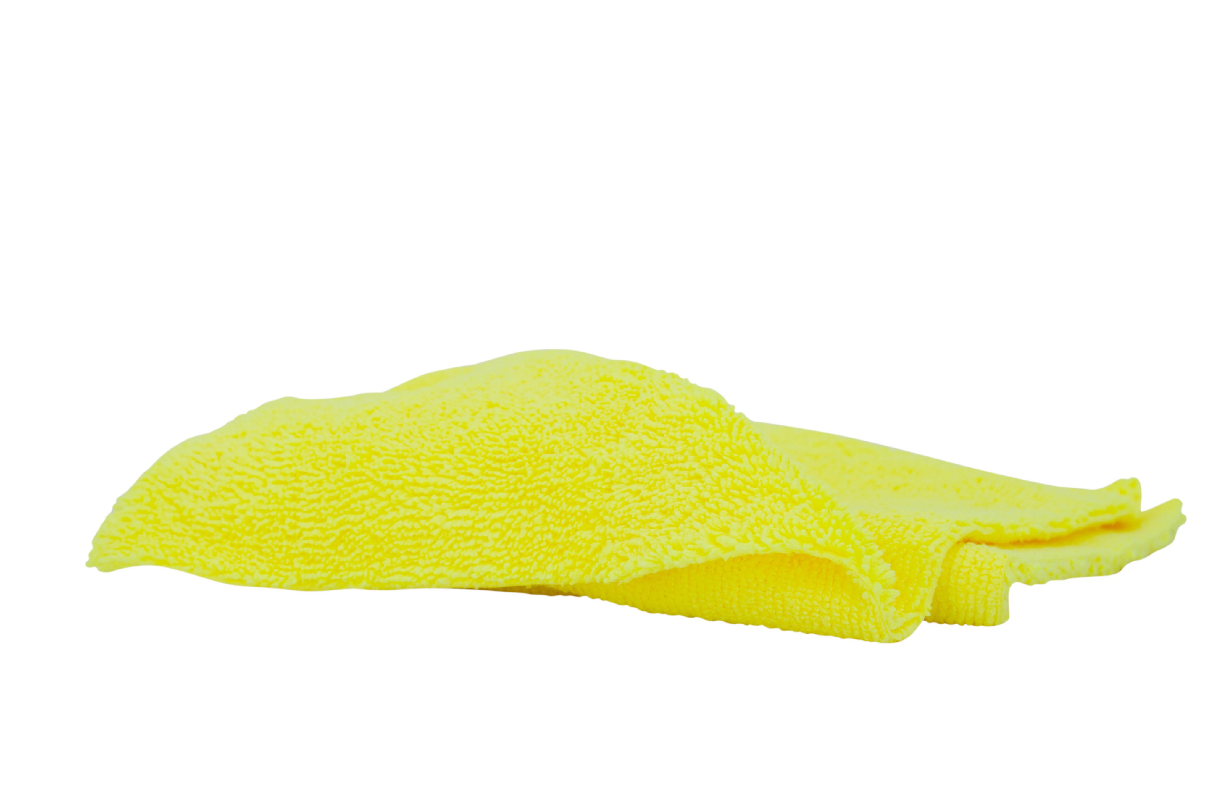 Edgeless 380 GSM dual-pile microfiber towel