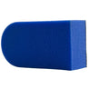 Fine grade blue auto detailing clay sponge with a rubber polymer surface