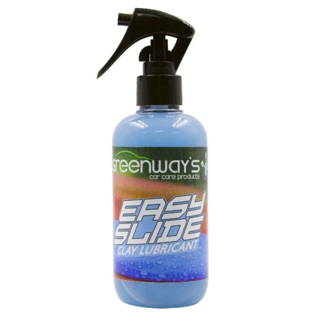 Easy Slide Clay Lubricant and Paint Preparer, wax free, creates slick surface for claying process, 8 ounces.