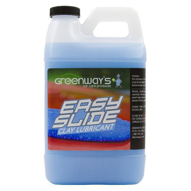 Easy Slide Clay Lubricant and Paint Preparer, wax free, creates slick surface for claying process, 64 ounces.