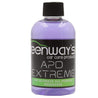 Greenway’s APD Extreme Degreaser, strong formula for tires, wheel wells, engines, heavy machinery, undercarriage, 4 ounces.