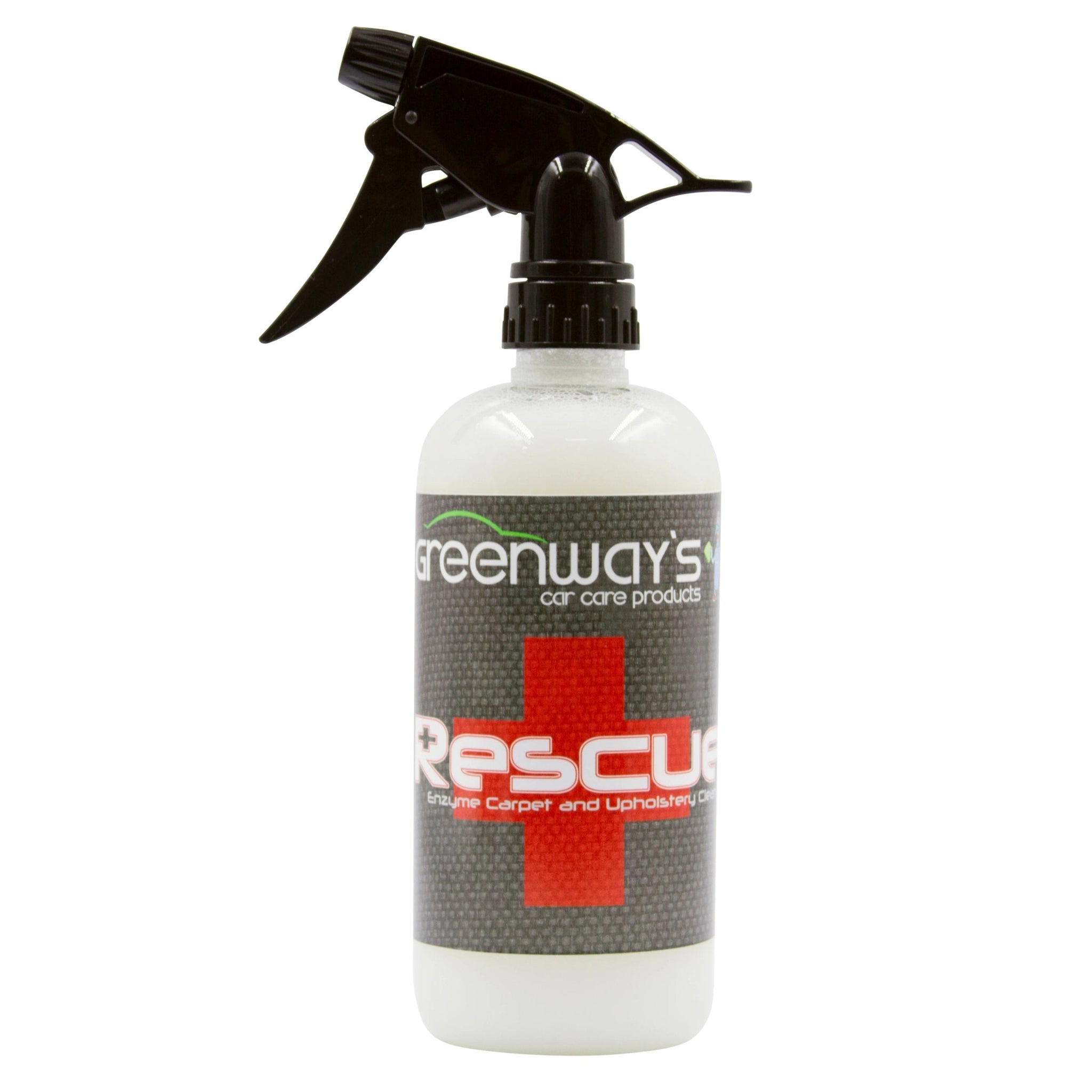 Rescue  Potent Carpet and Upholstery Enzyme Deodorant Cleaner – Greenway's  Car Care Products