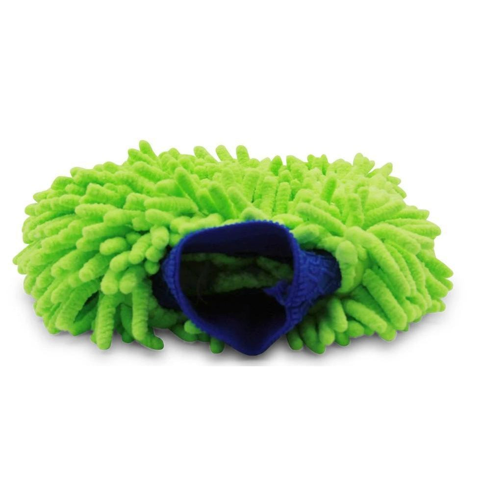 Microfiber Wash Mitt - Thick and Fluffy Long Pile Detail Mitt – Greenway's  Car Care Products