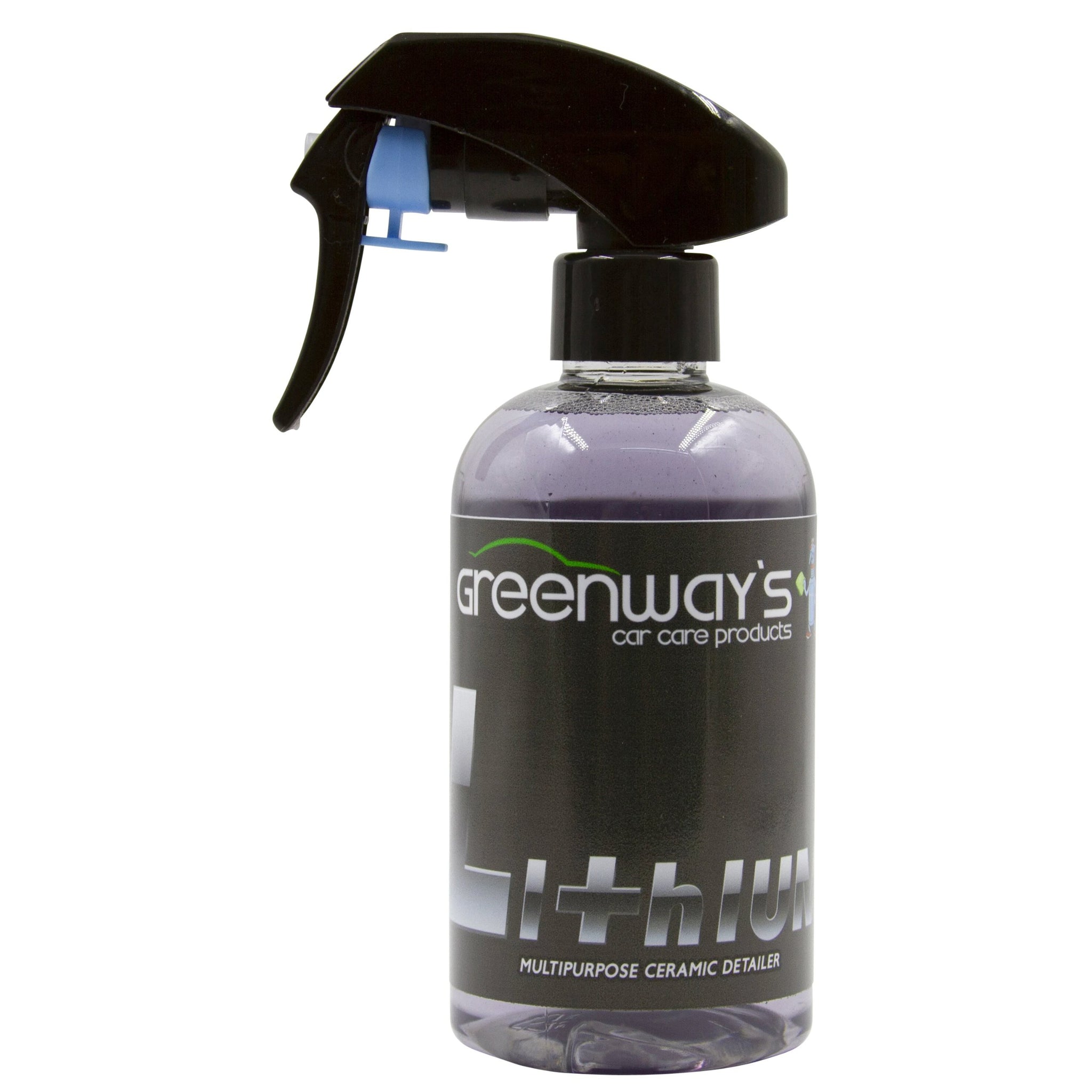 Greenway’s Lithium, graphene ceramic coating car sealant spray, extends current coating for enhanced protection, 8 ounces.