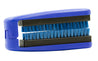 5 ¾ inches Bluegator® blue seat belt cleaning brush with .375 inch nylon chemical resistant bristles.