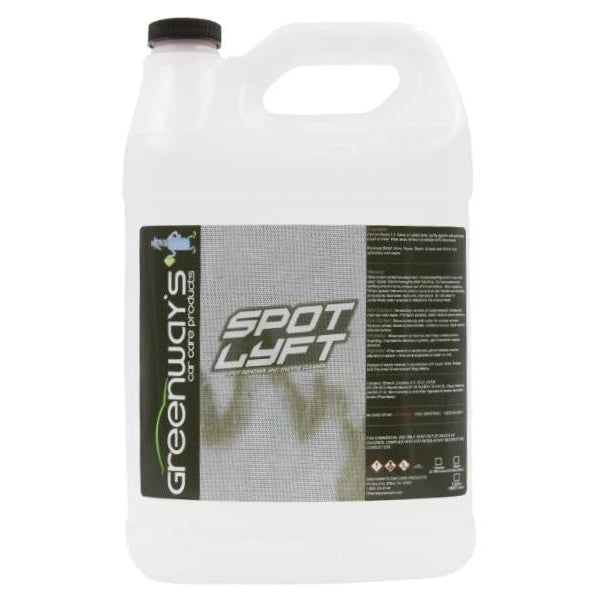  Greenway's Spot Lyft, instant stain remover, stand-alone cleaner or pre-treatment, clear formula, gentle, 1 gallon.