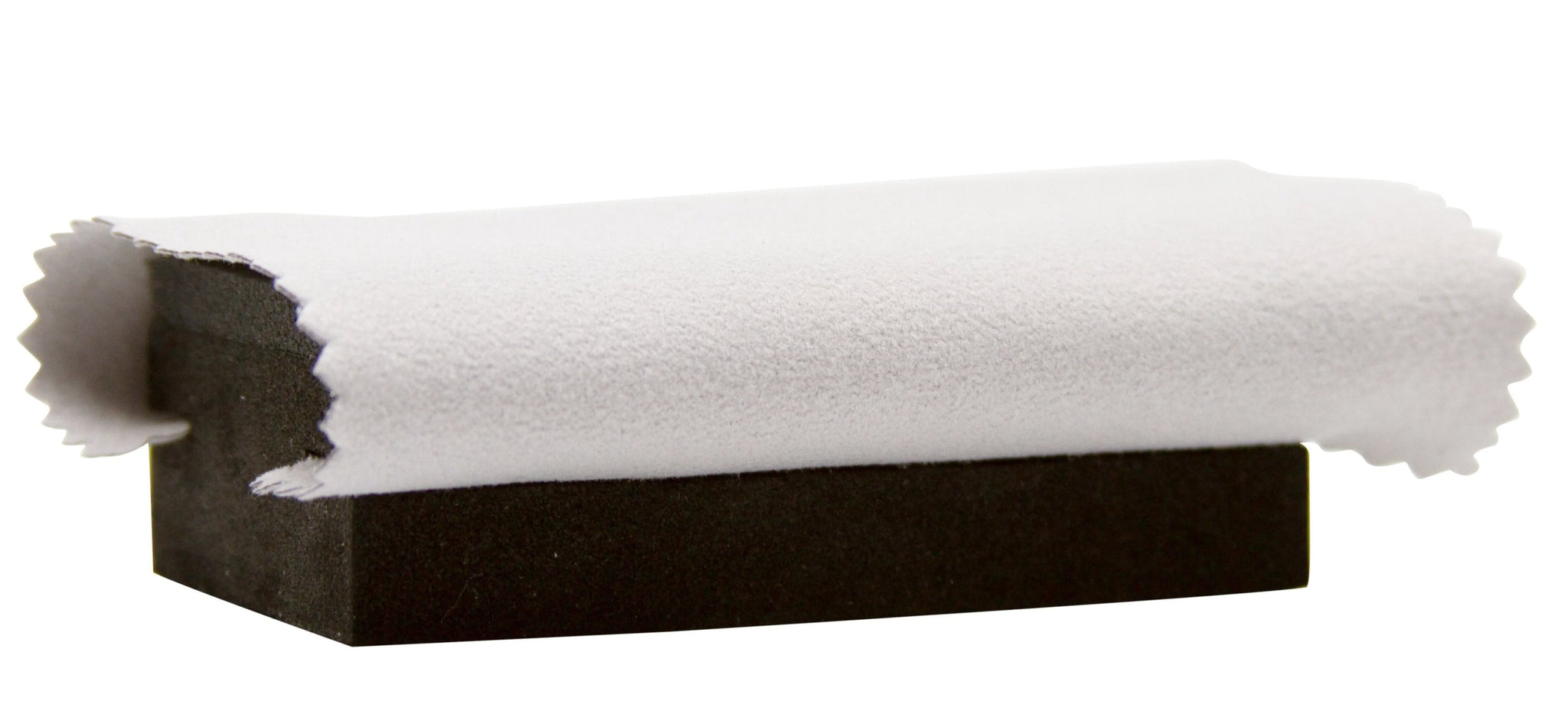 Ceramic coating foam block with microfiber cloth