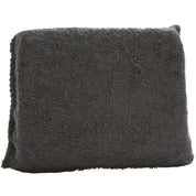 Single 5" x 3 ¾" black poly-sponge encased in a black microfiber applicator.