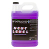 Greenway’s Next Level, extremely glossy, hydrophobic, silicone-free, water-based, sprayable tire shine. 1 gallon.