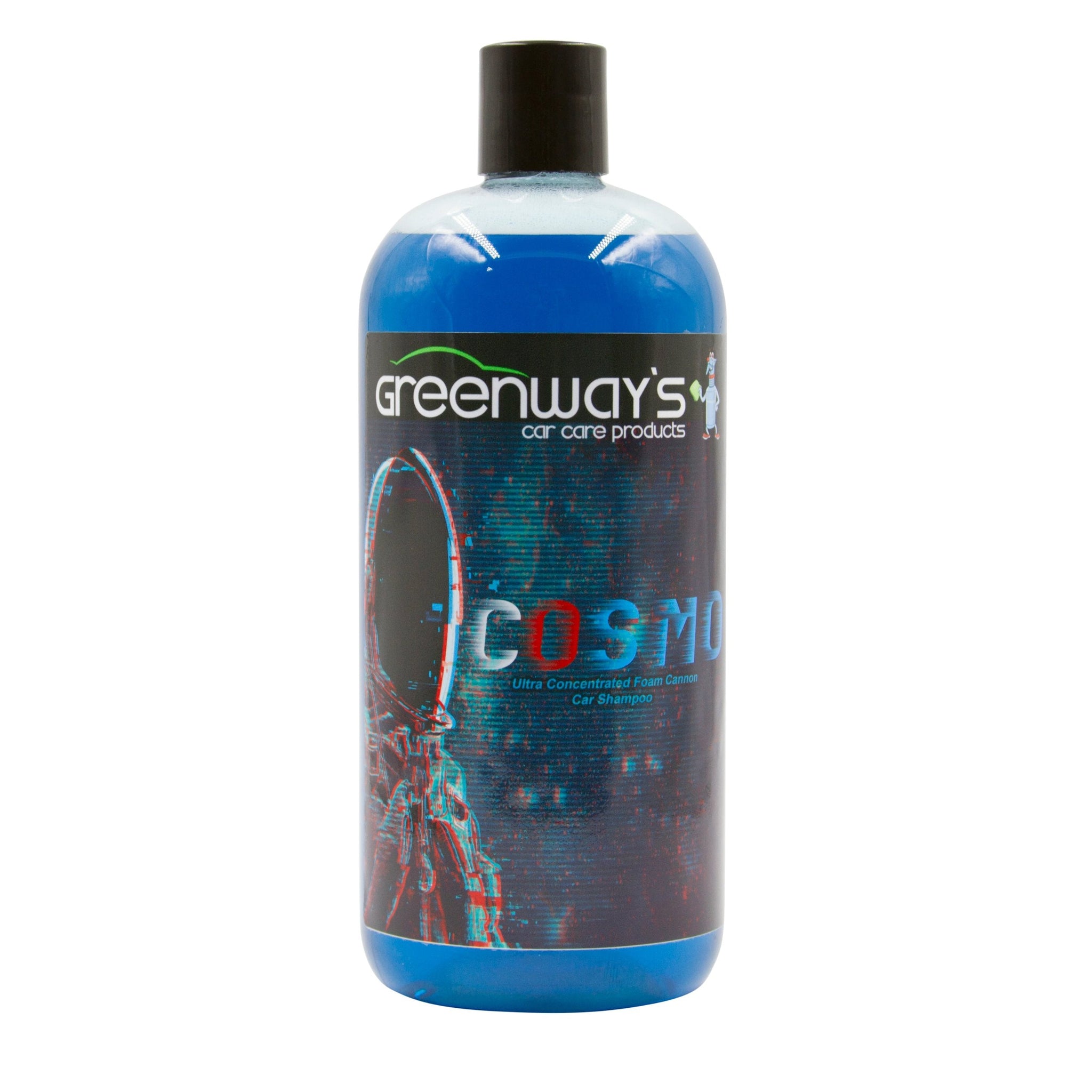 Greenway’s Car Care Products, Cosmo, ultra-concentrated, pH neutral, low or high-pressure foam cannon car shampoo, 32 ounces.