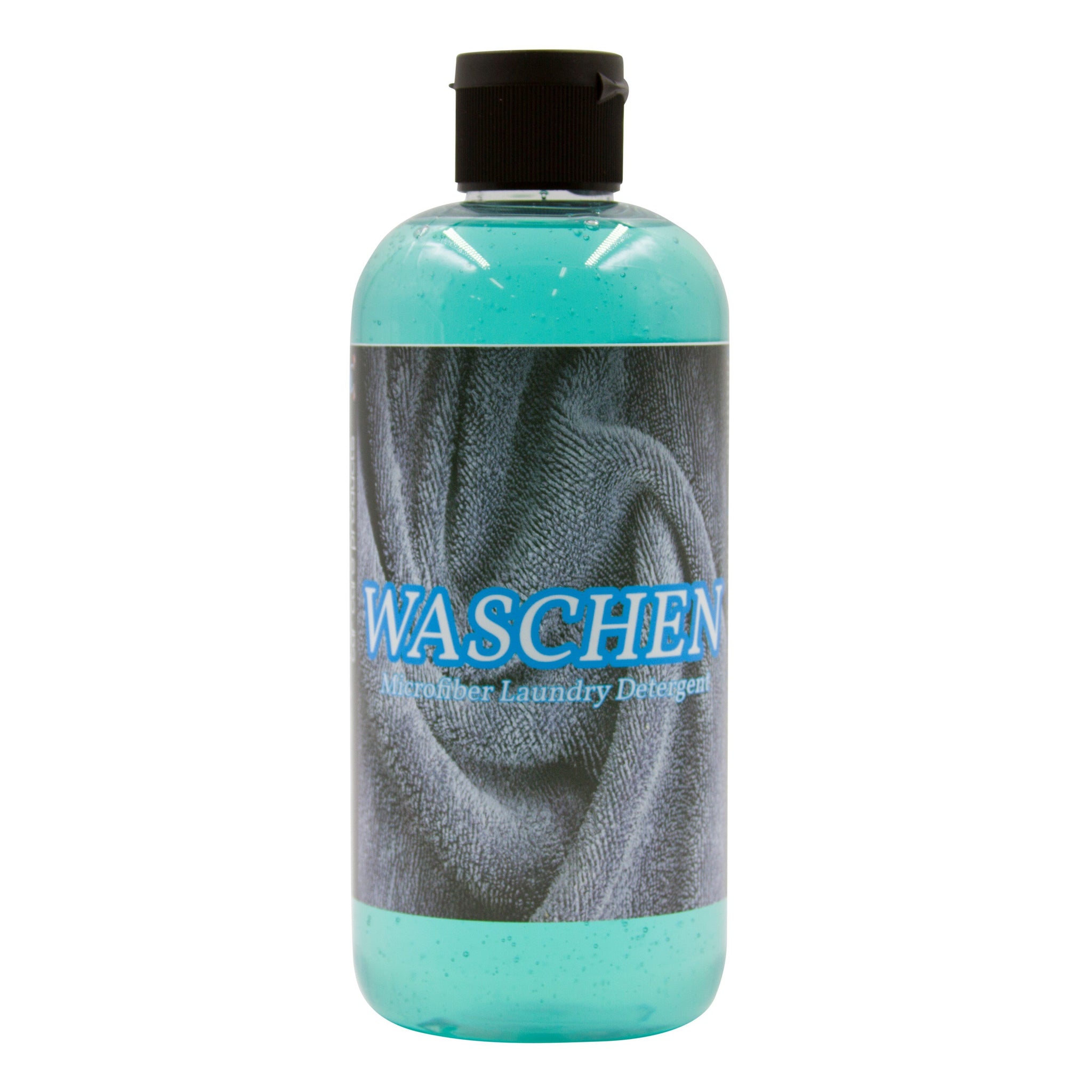 Greenway’s Waschen Microfiber Laundry Detergent, safe for all machines, biodegradable, optic brighteners, 16 ounces.