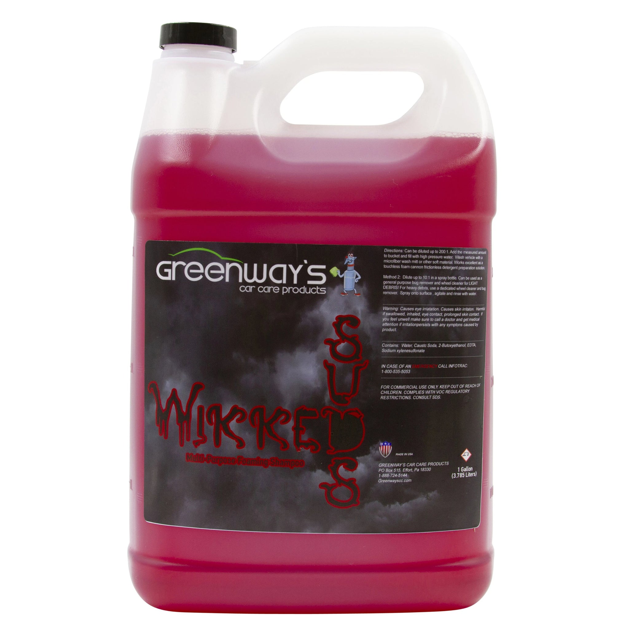 Wikked Suds  Scented High Foaming Car Soap for Foam Cannons