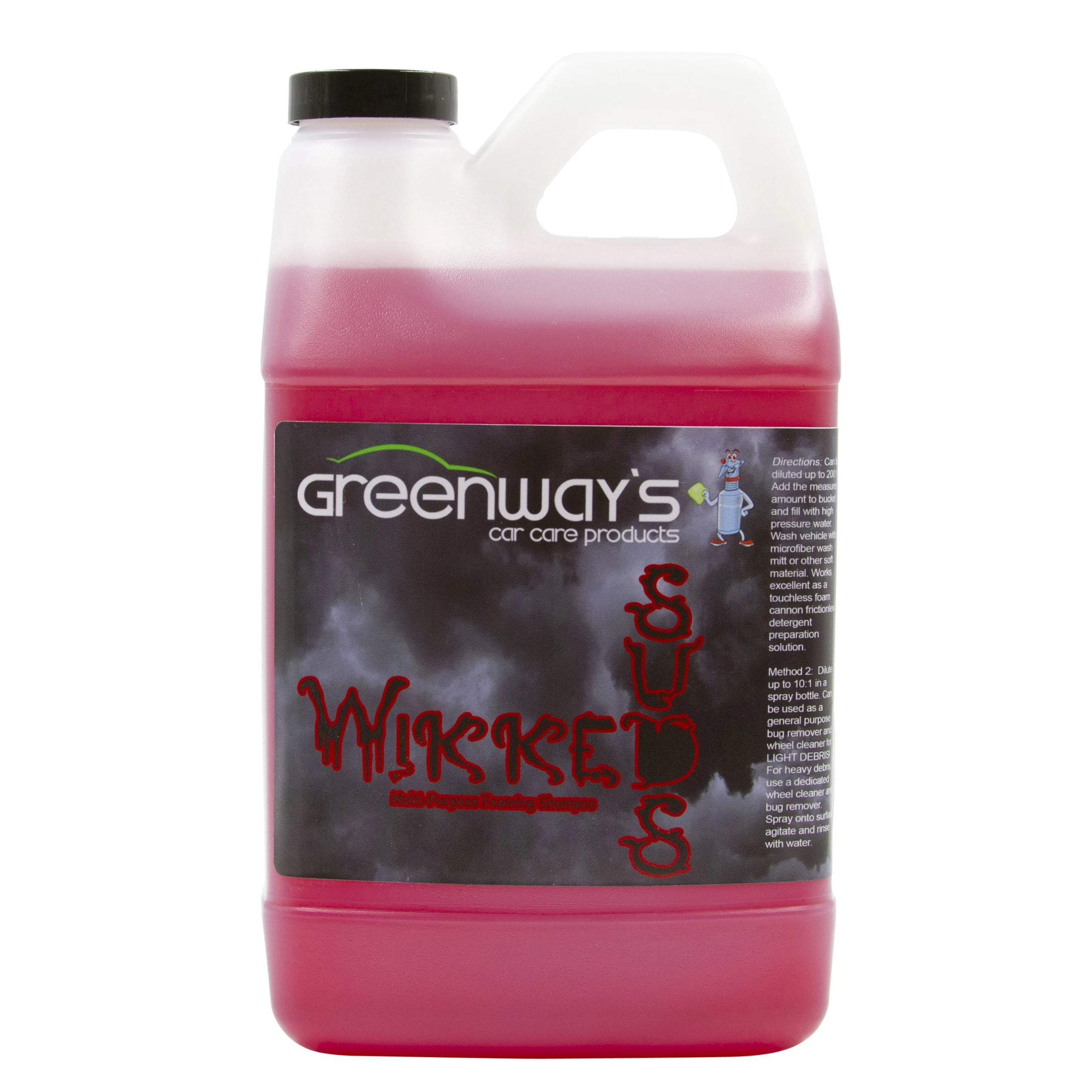 Wikked Suds Car Shampoo - High Foaming Clean for Cars – Greenway's