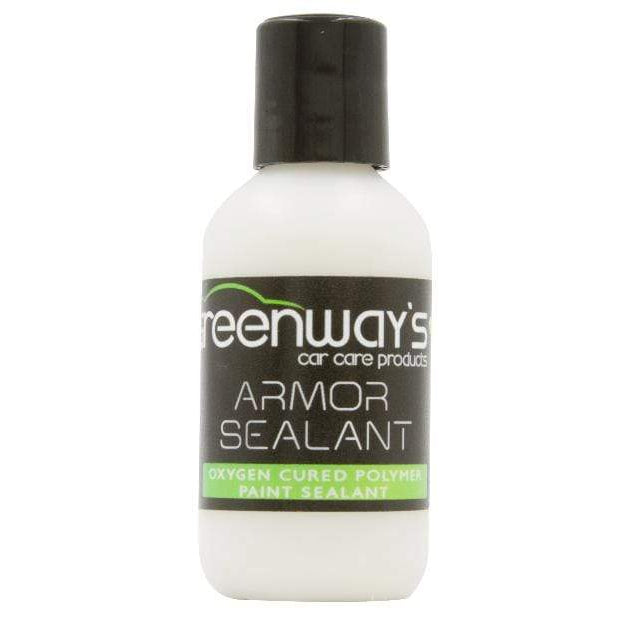 Greenway’s Armor Sealant, oxygen cured polymer paint sealant, high gloss finish for gel coats, acrylics, 2 ounces.