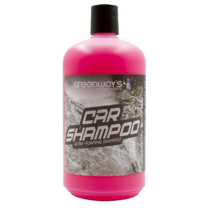 Greenway’s Car Shampoo, ultra foaming, pH balanced, waxless car prep soap, streak and stain-free, rinses easily, 32 ounces.